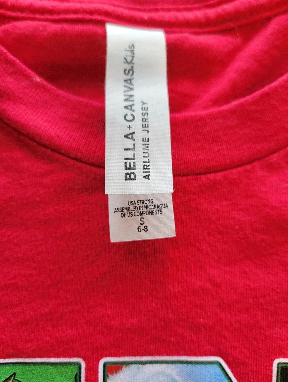 Bella Canvas kids tee